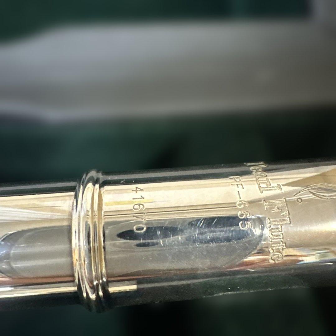 Pearl Flute PF-665 パールフルート本体 ケース 付属品