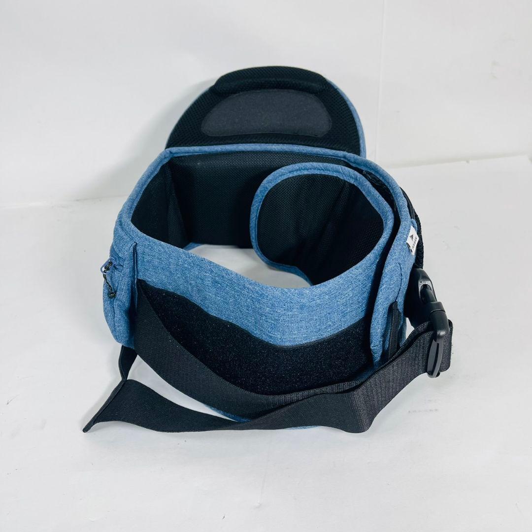 【極美品】 POLBAN ADVANCE　ヒップシート azure blue