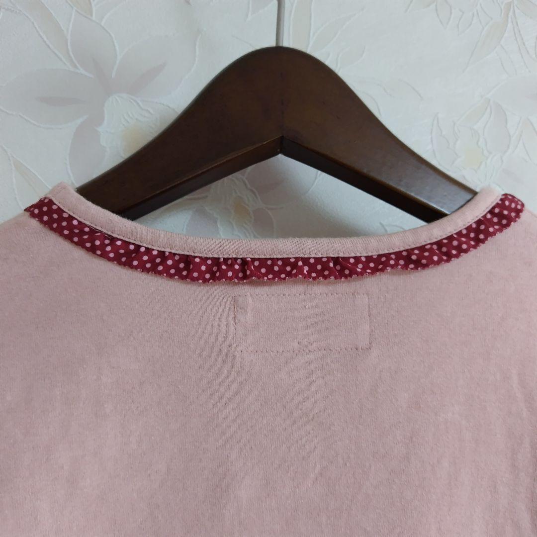 専用　PINKHOUSEピンクハウス❤️ロゴ入りアンサンブル　リボン M