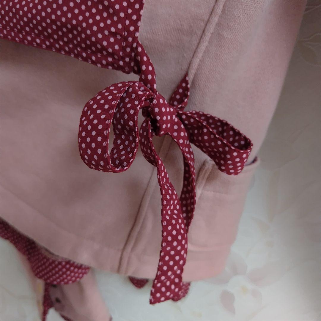 専用　PINKHOUSEピンクハウス❤️ロゴ入りアンサンブル　リボン M