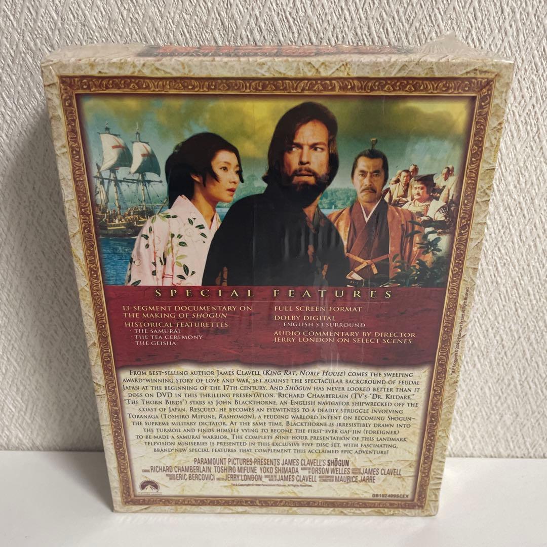 【美品】 【輸入盤】 【匿名配送】将軍 SHOGUN ［5枚組DVD BOX］
