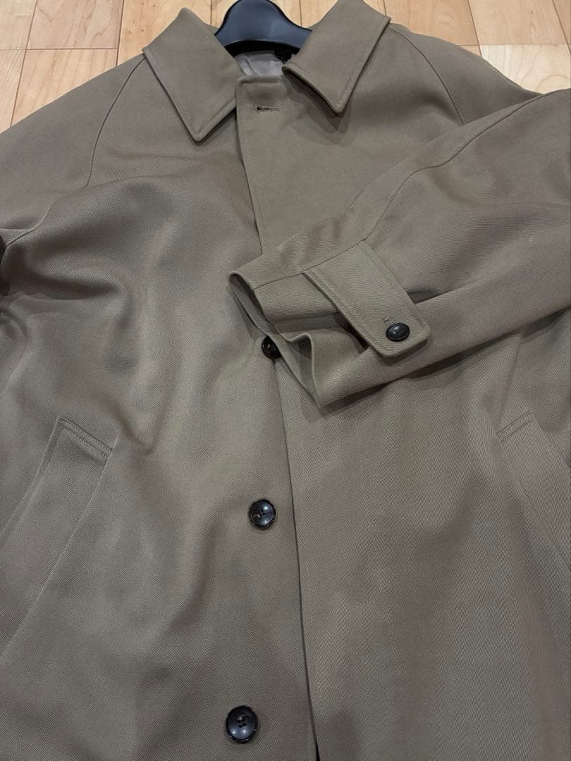 美品　TODAYFUL raglan twill coat 36 早い者勝ち