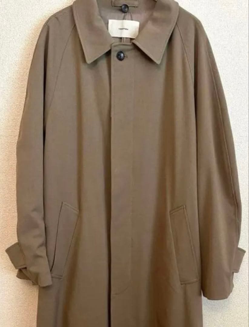 美品　TODAYFUL raglan twill coat 36 早い者勝ち