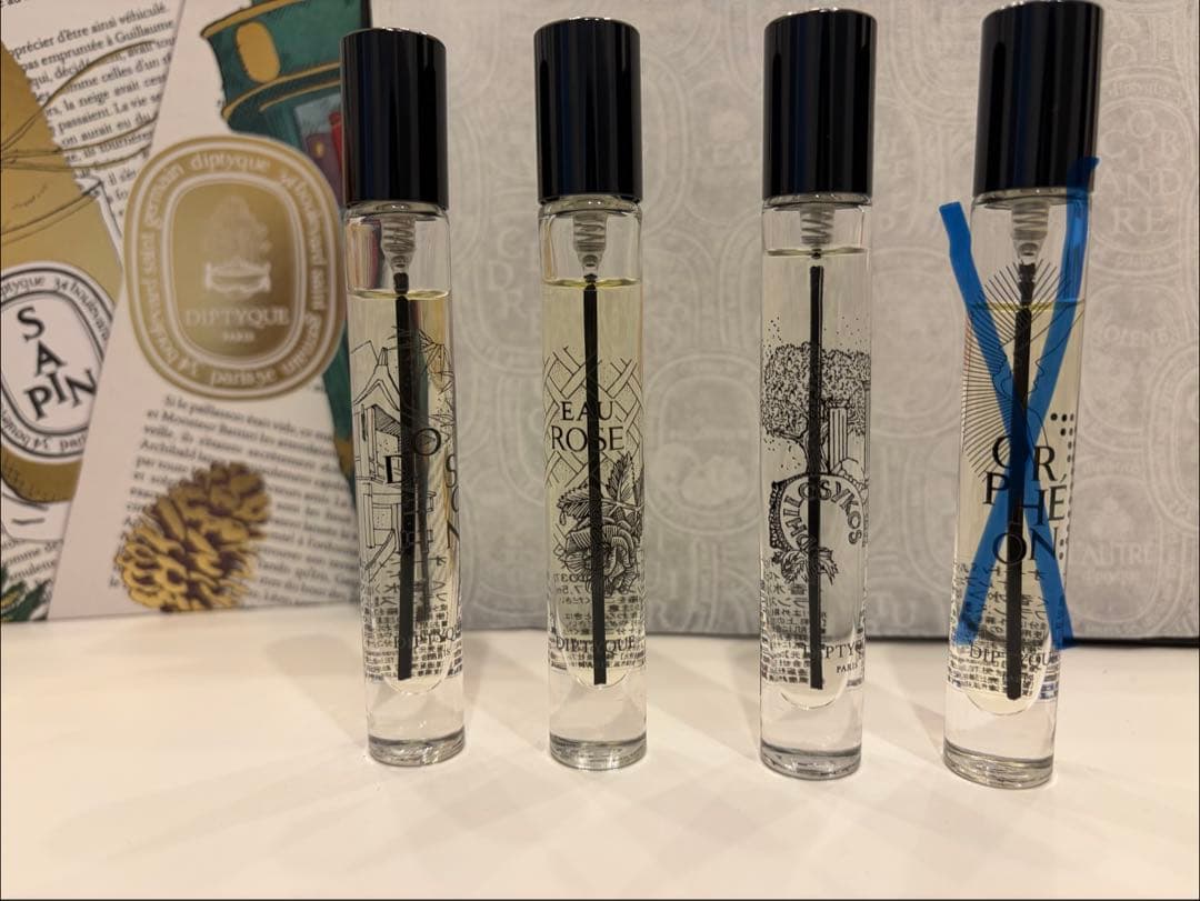 Diptyque 香水 限定版パレット2025 7.5ml 3種類セット