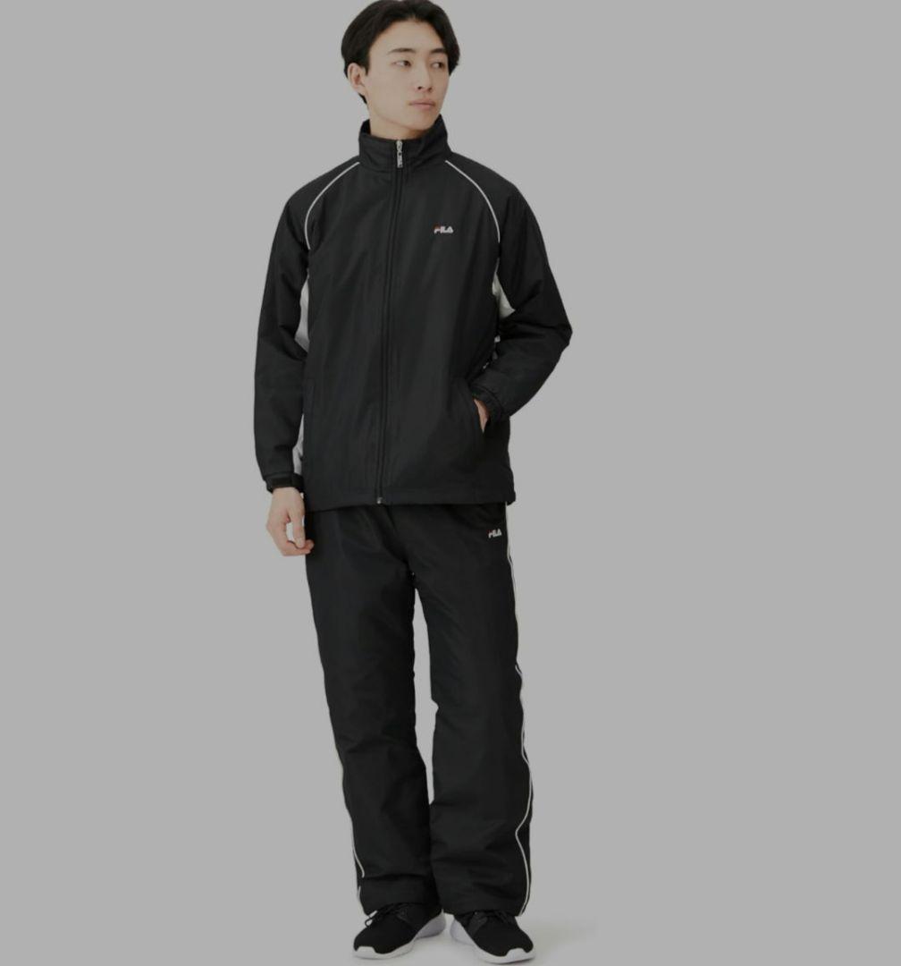 新品　FILA　フィラ　ウインドブレーカー　セットアップ　上下　中わた入り　M