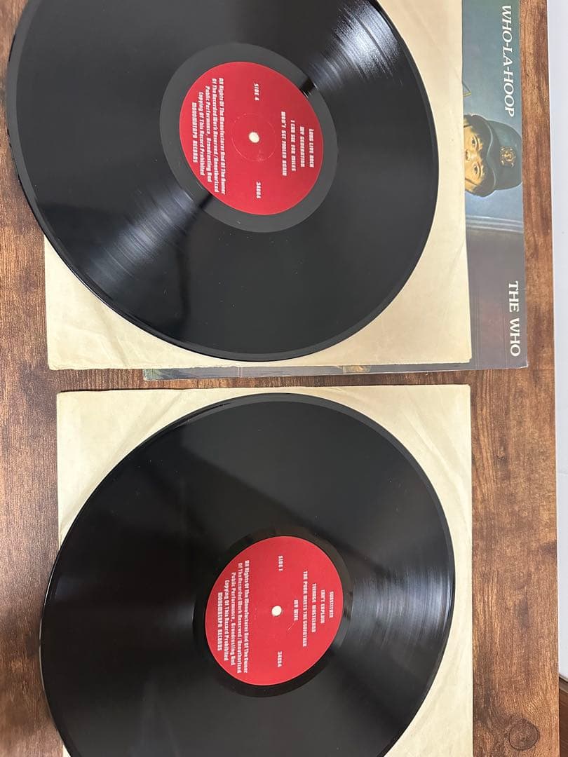 The Who レコード4点セット（レコードは6枚）