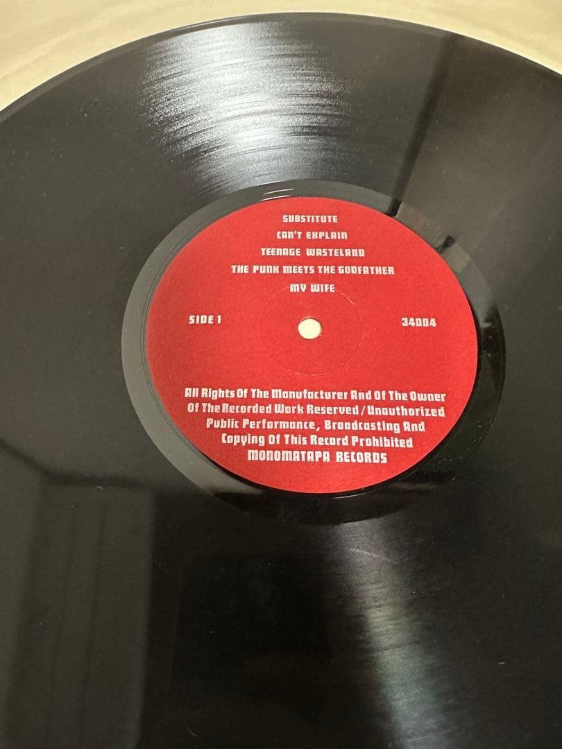 The Who レコード4点セット（レコードは6枚）