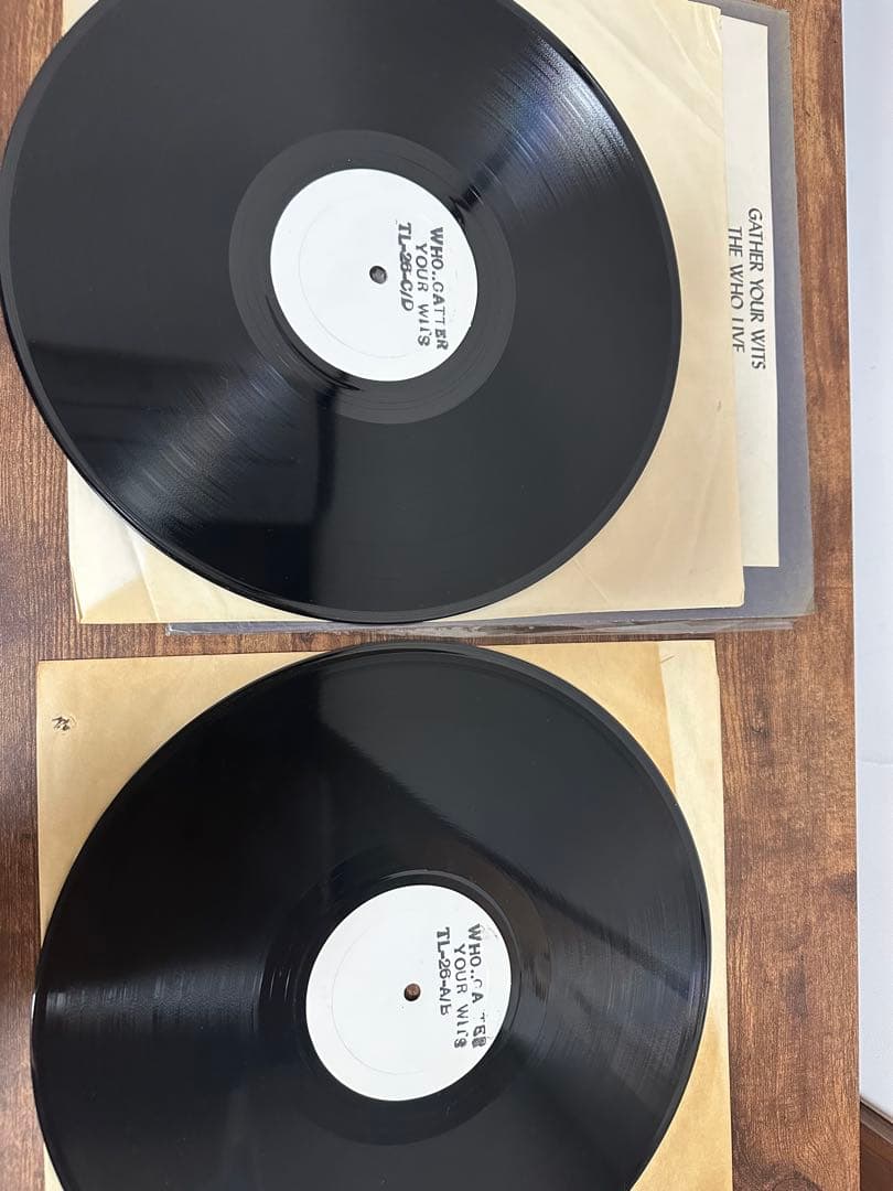 The Who レコード4点セット（レコードは6枚）