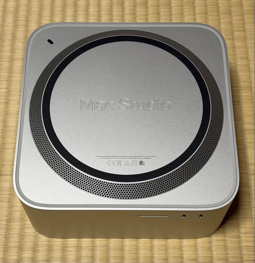 M1 Max 搭載 Mac Studio (メモリ32GB SSD 512GB)