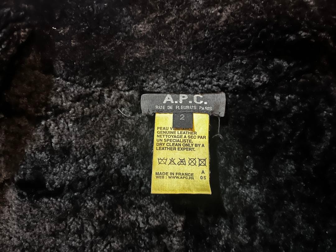 A.P.C.ムートンベスト フランス製 イーストバイウエスト期