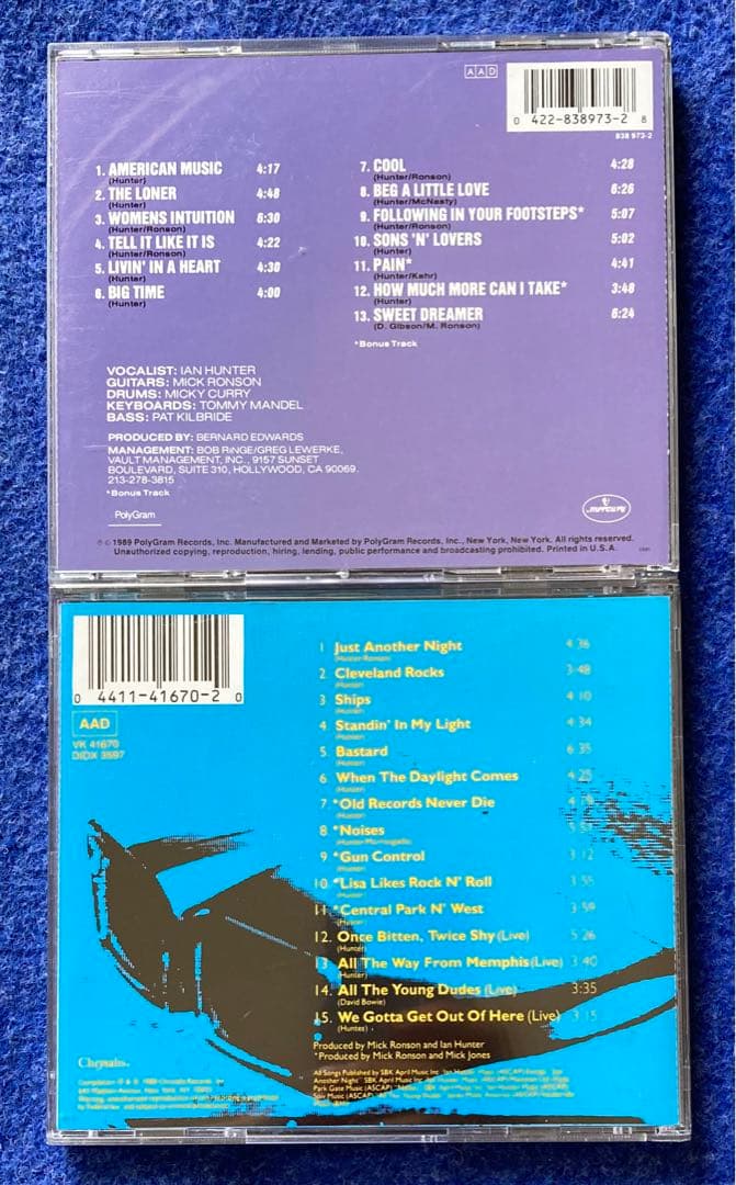 【CD】IAN HUNTER 8点セット