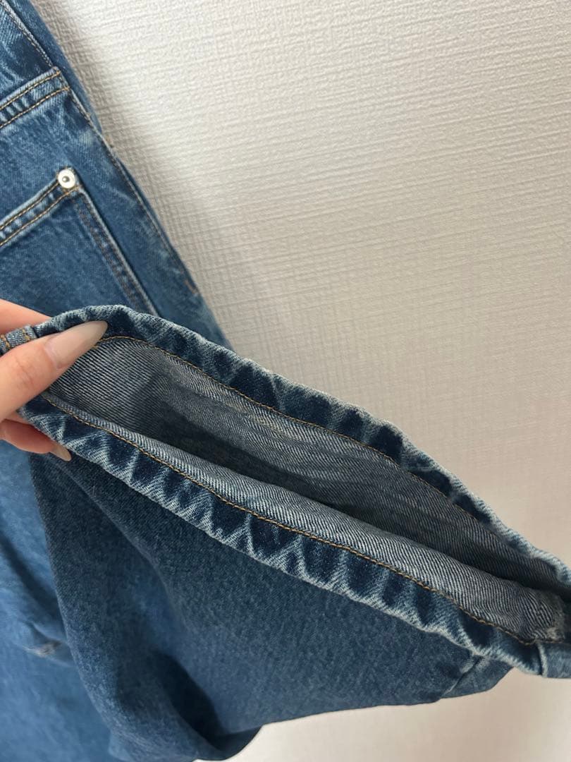 MAISON SPECIAL サイドスラッシュデニムパンツ