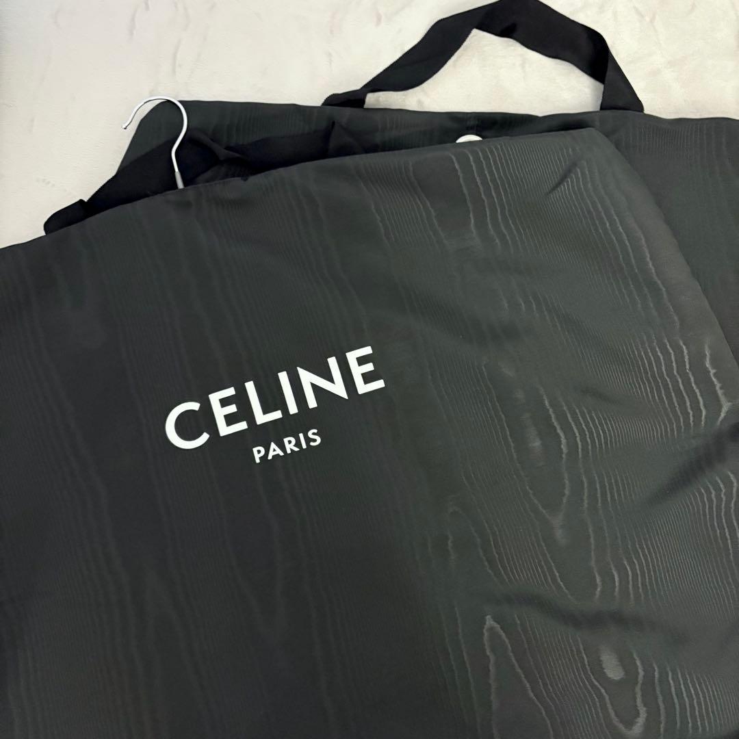 【CELINE】 22SS テーラードジャケット 36 ブラック エディスリマン