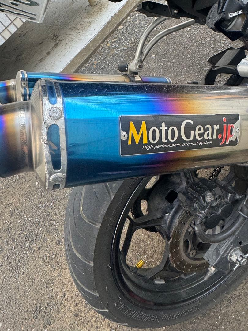 MotoGear.jr 高性能マフラー デュアルエキゾースト