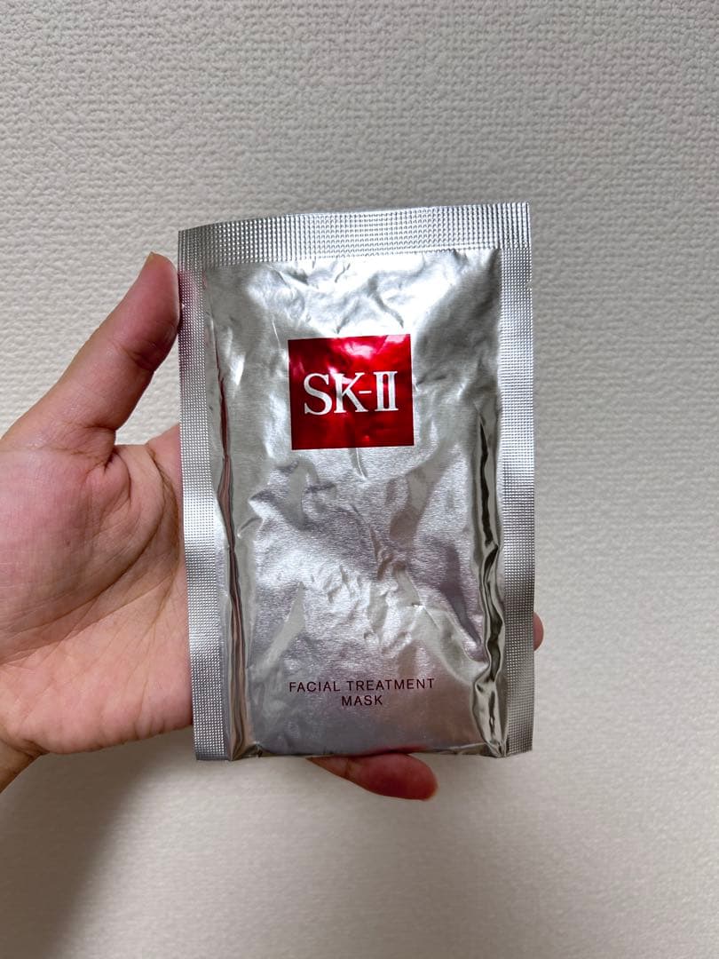 SK-II フェイスマスク8枚　拭き取り用化粧水30ml 2本セット