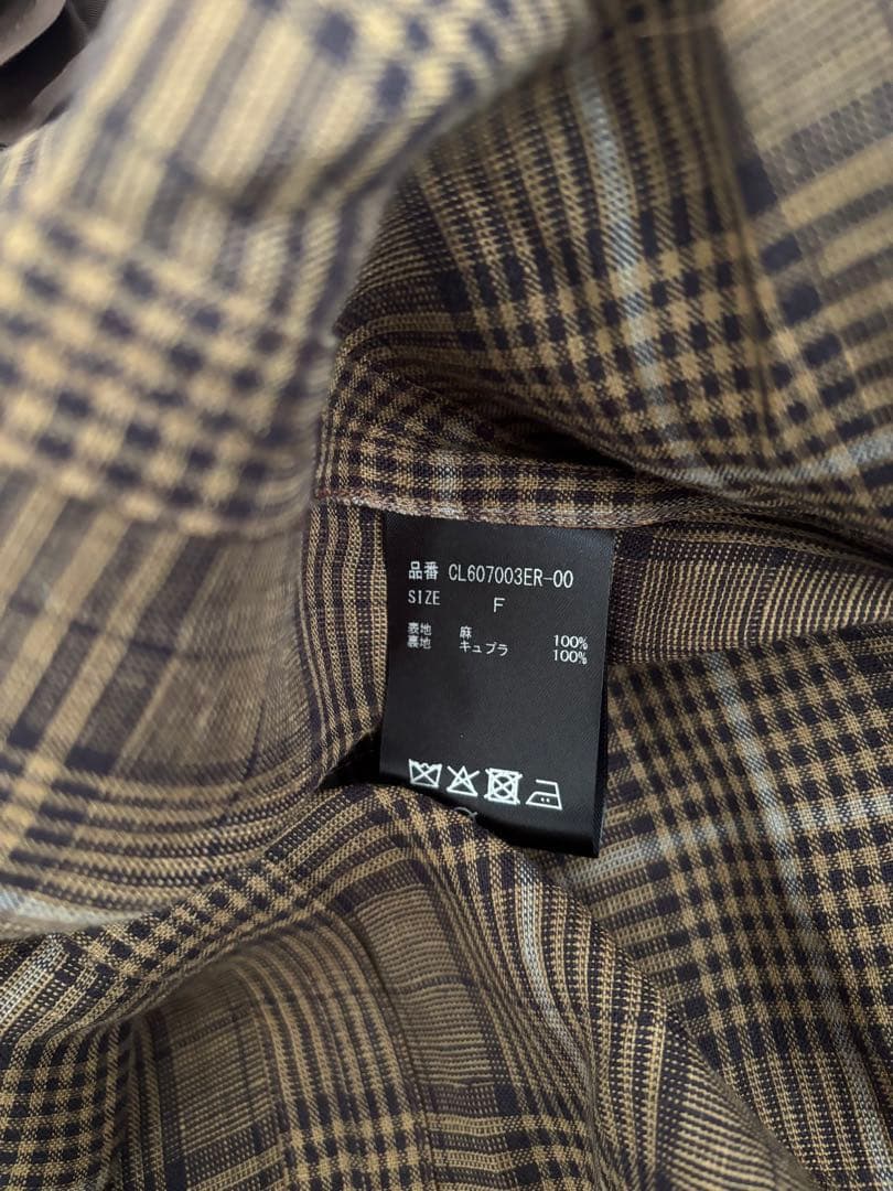 【週末お値下げ】⭐︎新品未使用⭐︎カレンソロジー　グレンチェックジャケット