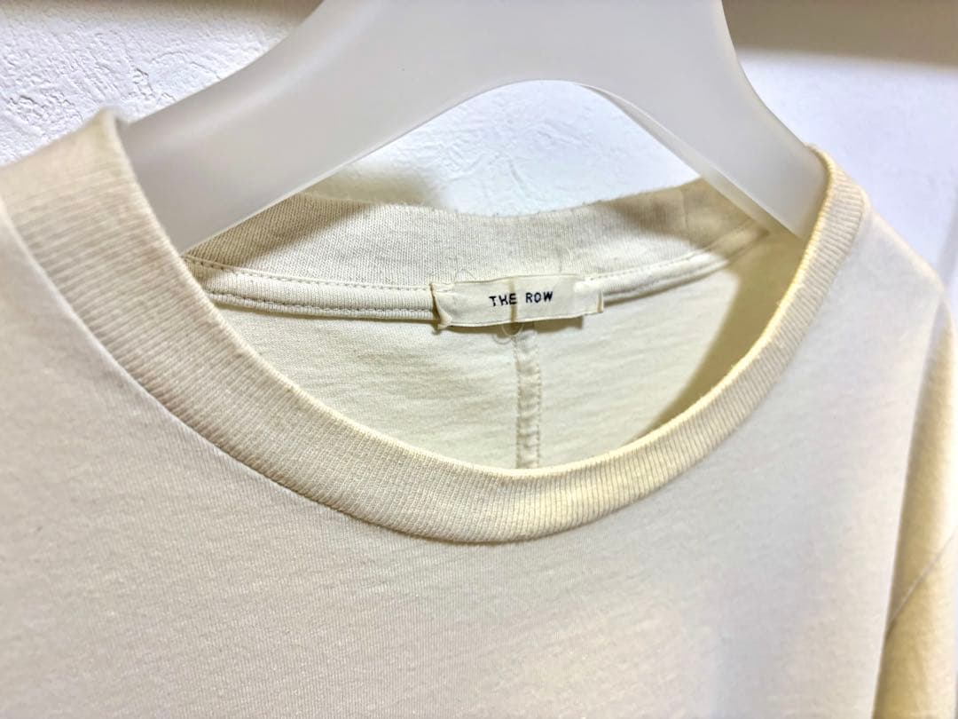 THE ROW ザ・ロウ 定番 クルーネック Tシャツ ベージュ S