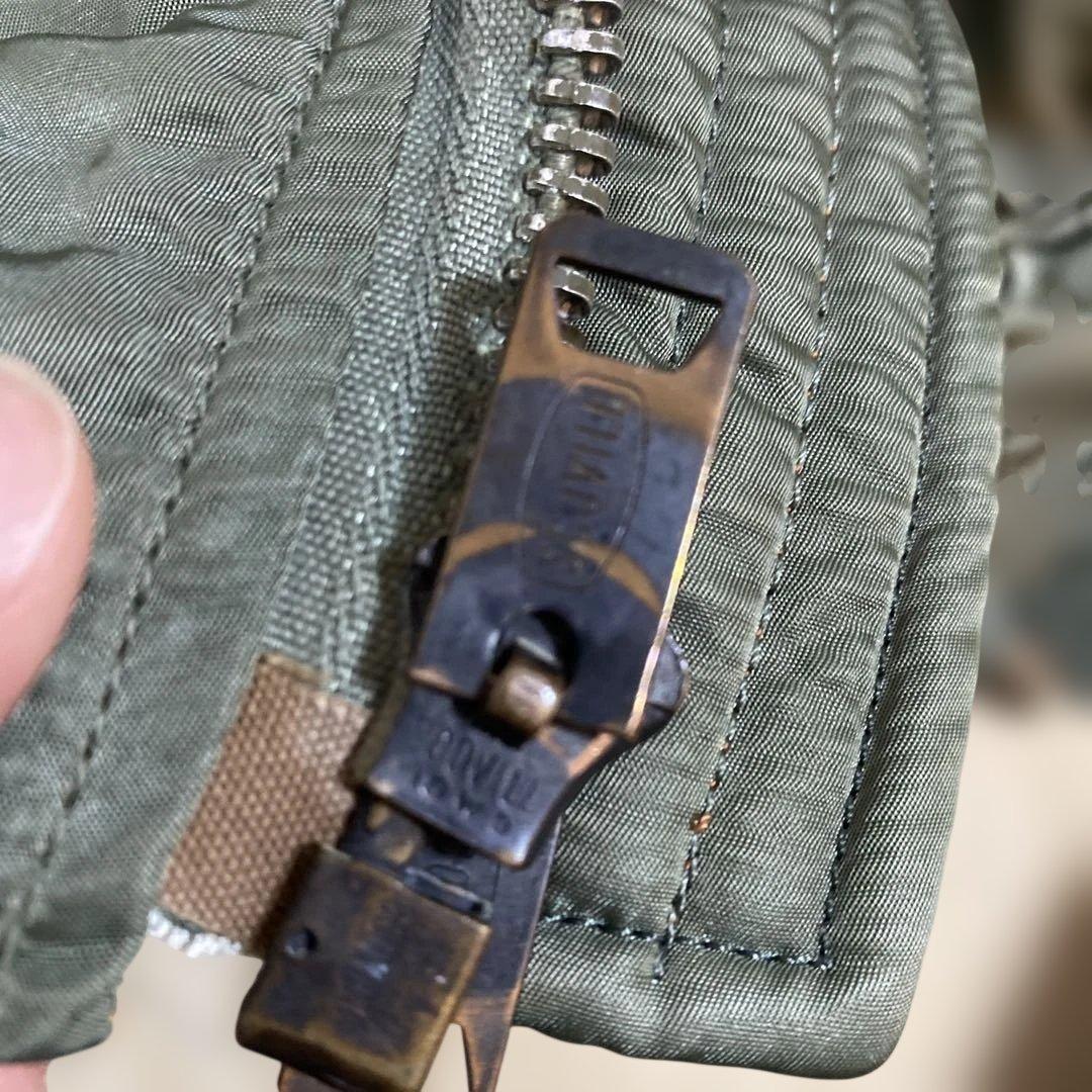 69年製 60s Vintage MA-1 USAF フラップ縦ステッチ