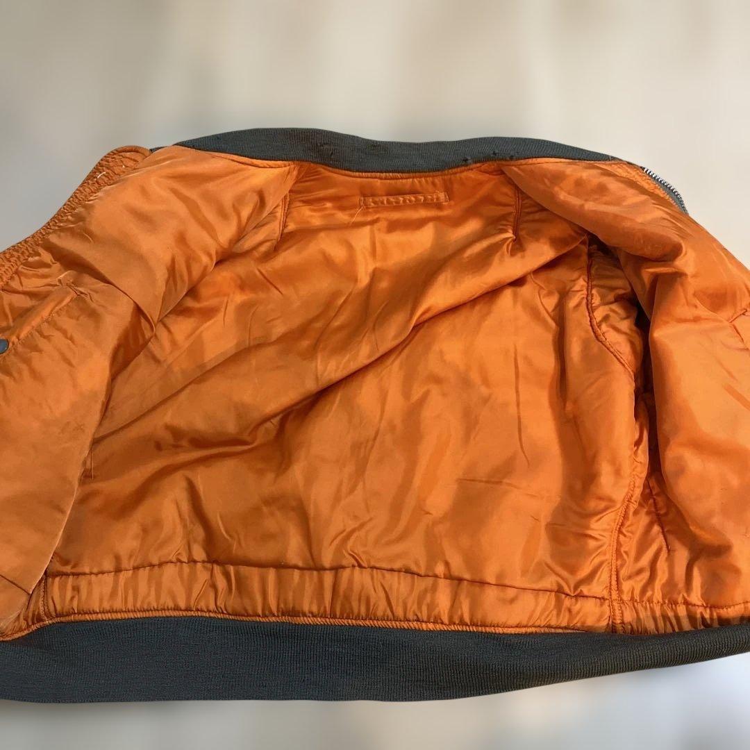 69年製 60s Vintage MA-1 USAF フラップ縦ステッチ