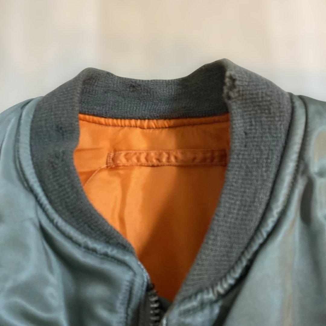69年製 60s Vintage MA-1 USAF フラップ縦ステッチ