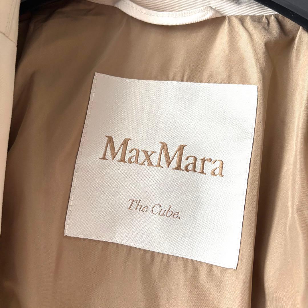 新品同様‼️プレシャス掲載 マックスマーラ The Cube トレンチコート