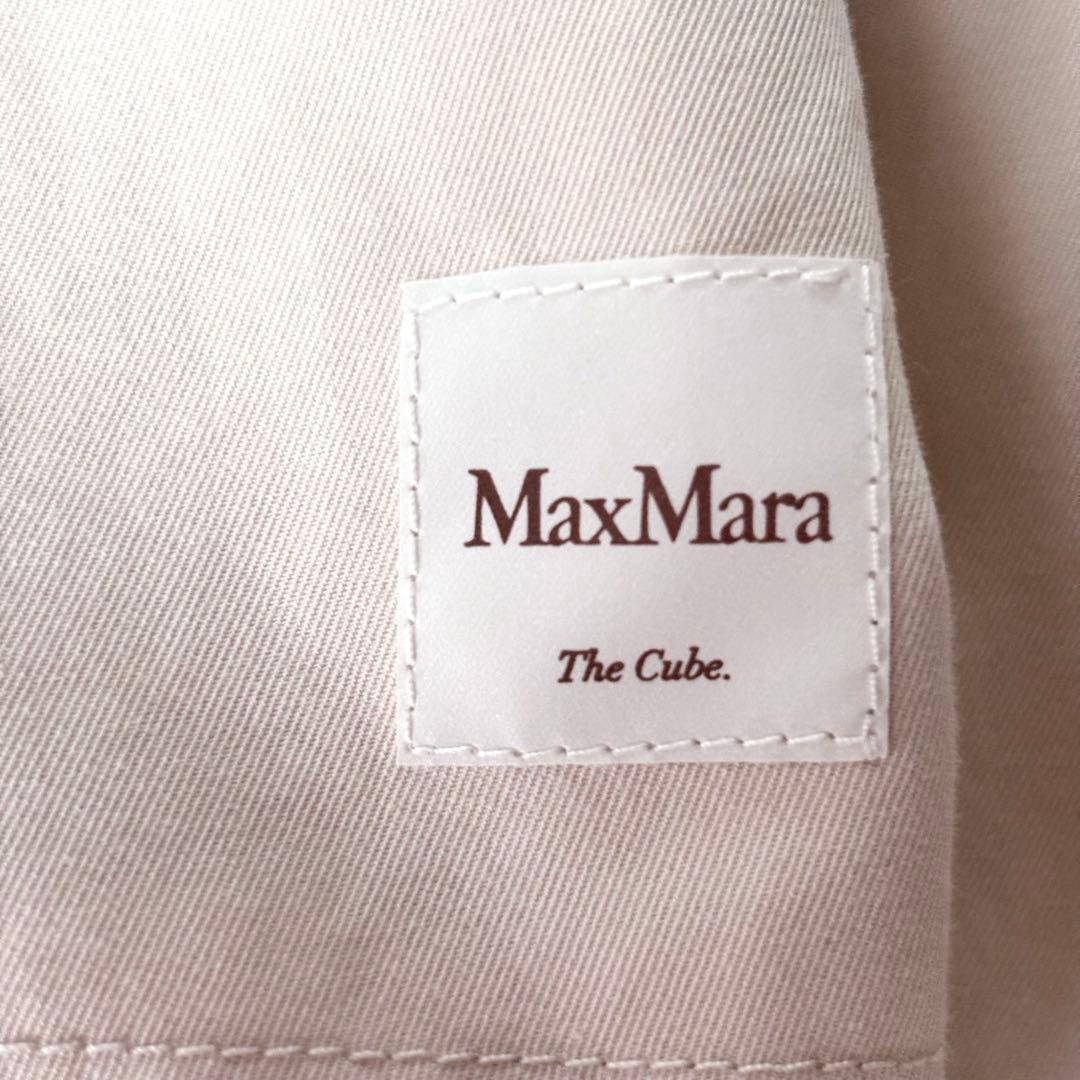 新品同様‼️プレシャス掲載 マックスマーラ The Cube トレンチコート