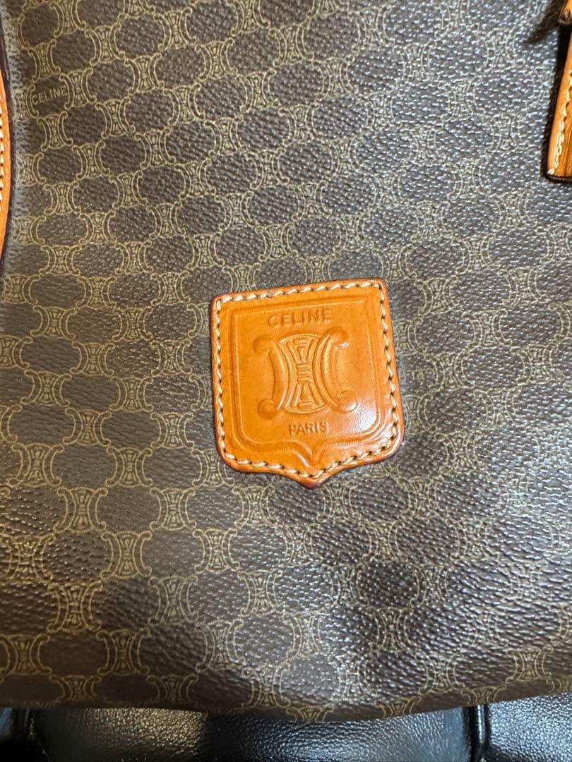 OLD CELINE セリーヌ マカダム柄 ボストン 旅行バッグ archive