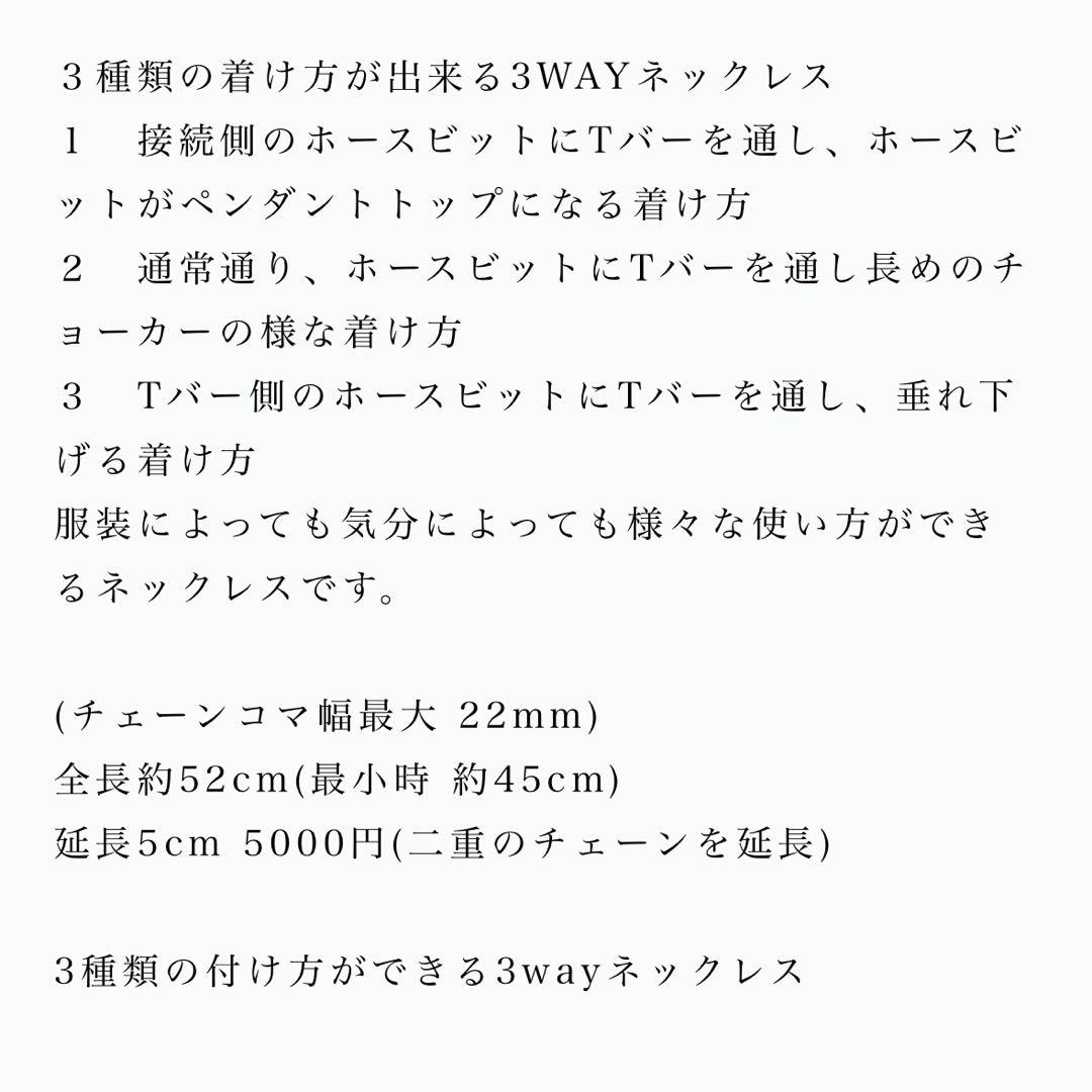 【定価132,000円】ワカン・ネックレス　シルバー925 フリーサイズ