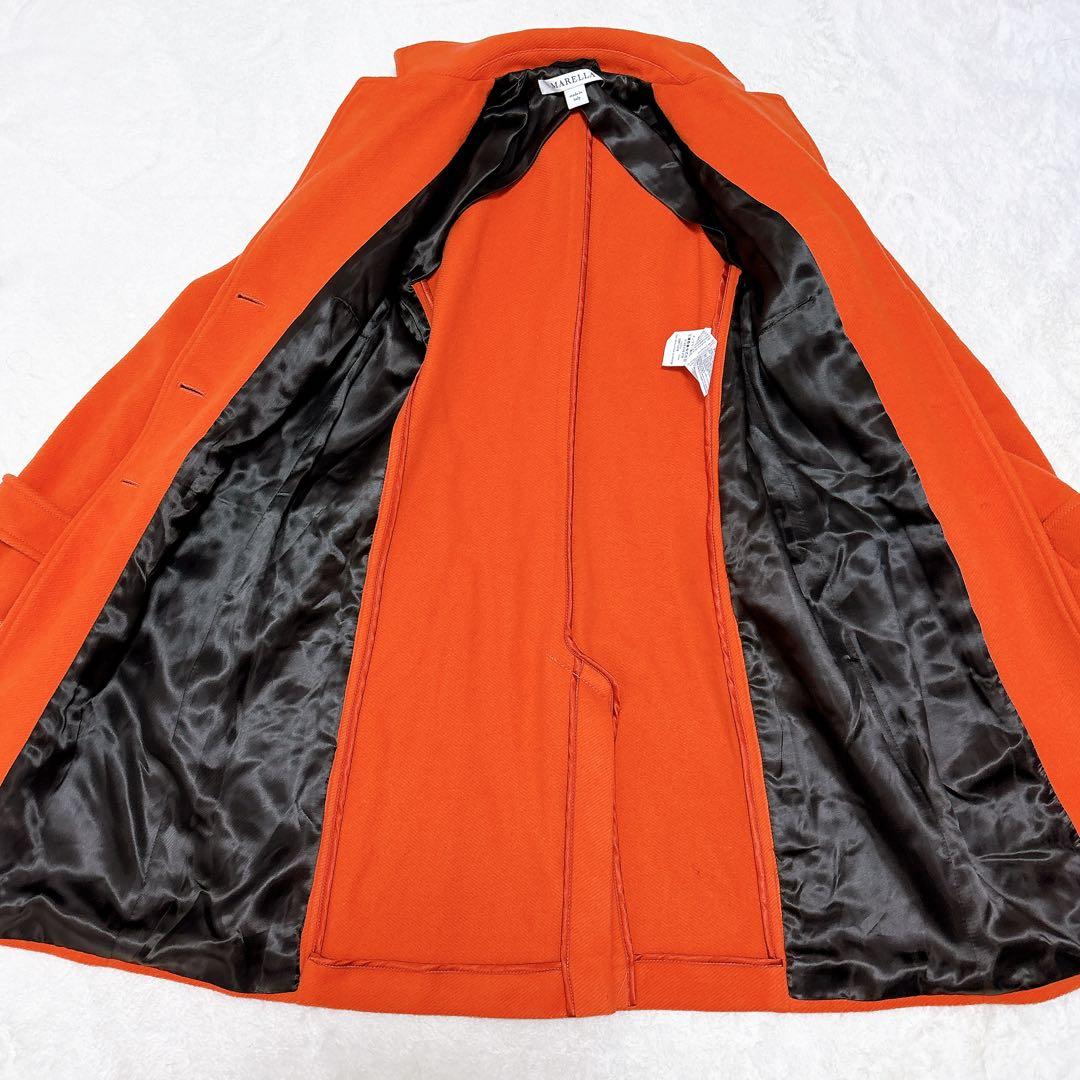 美品✨マレーラ　コート　ロング丈　ウール　アンゴラ　カシミヤ　マックスマーラ