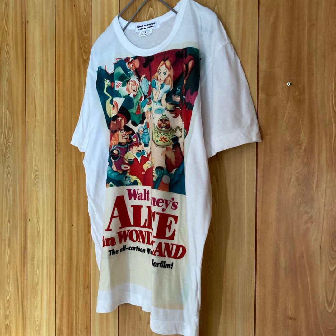 希少　COMME des GARÇONS アリス・イン・ワンダーランド Ｔシャツ