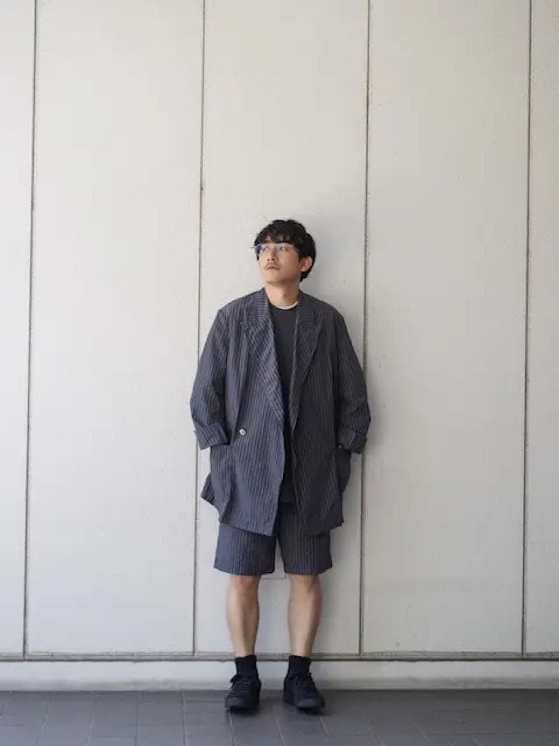 定価6万 YOKE 2024 SUMMER シャツジャケット BLACK 3