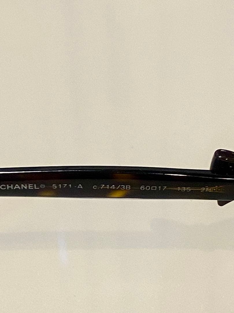 CHANEL リボン ココマーク 大きめフレーム サングラス