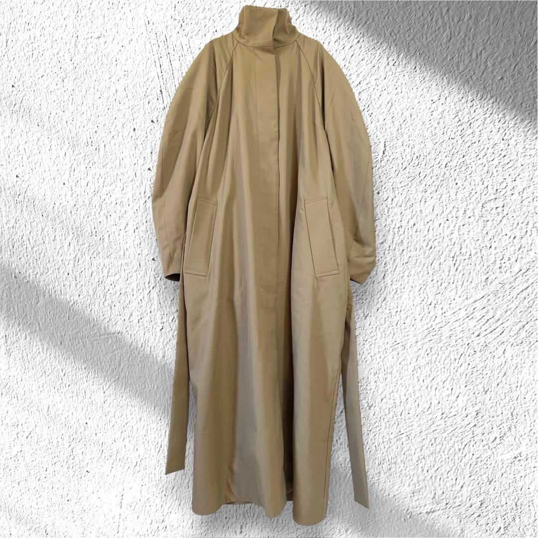 極美品　TODAYFUL スタンドカラートレンチコート　38