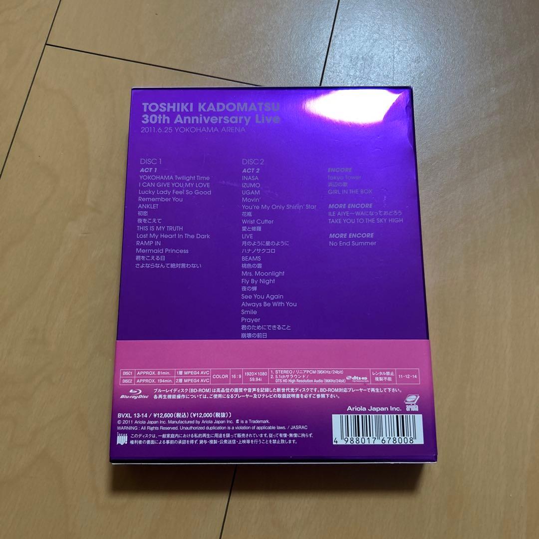 【即購入ok!!】角松敏生 30周年ライブBlu-ray 初回限定盤