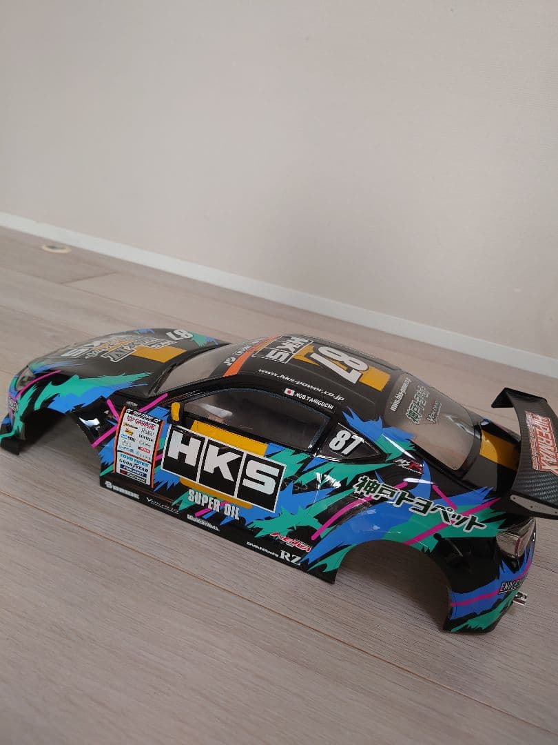 D1グランプリ 神戸トヨペット86 HKS GT ラジコンカーボディ