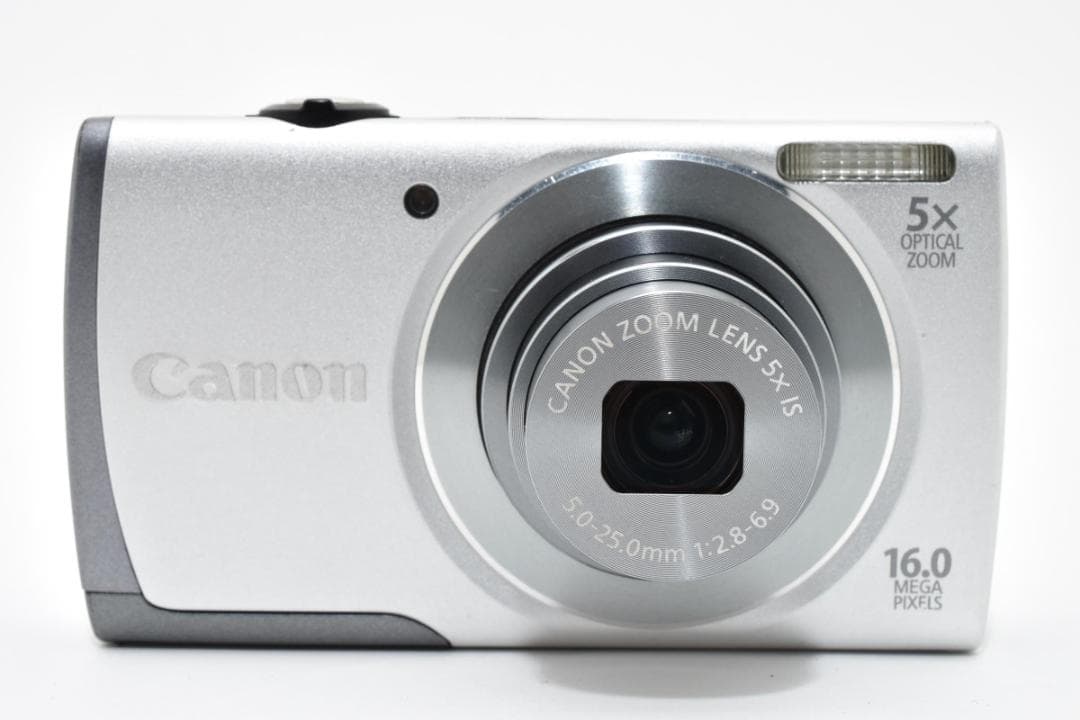 【美品】Canon PowerShot A3500IS シルバー　動作確認済