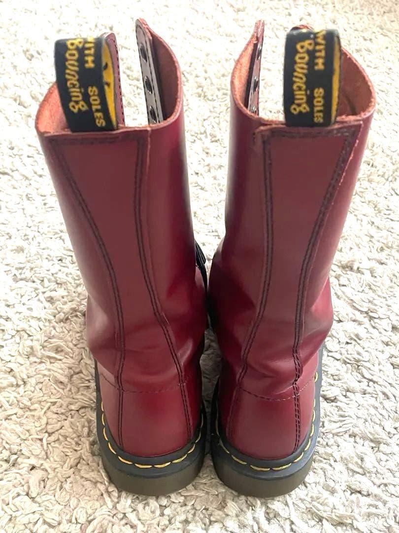 Dr.Martens ドクターマーチン＊14ホール ブーツ UK5 レッド