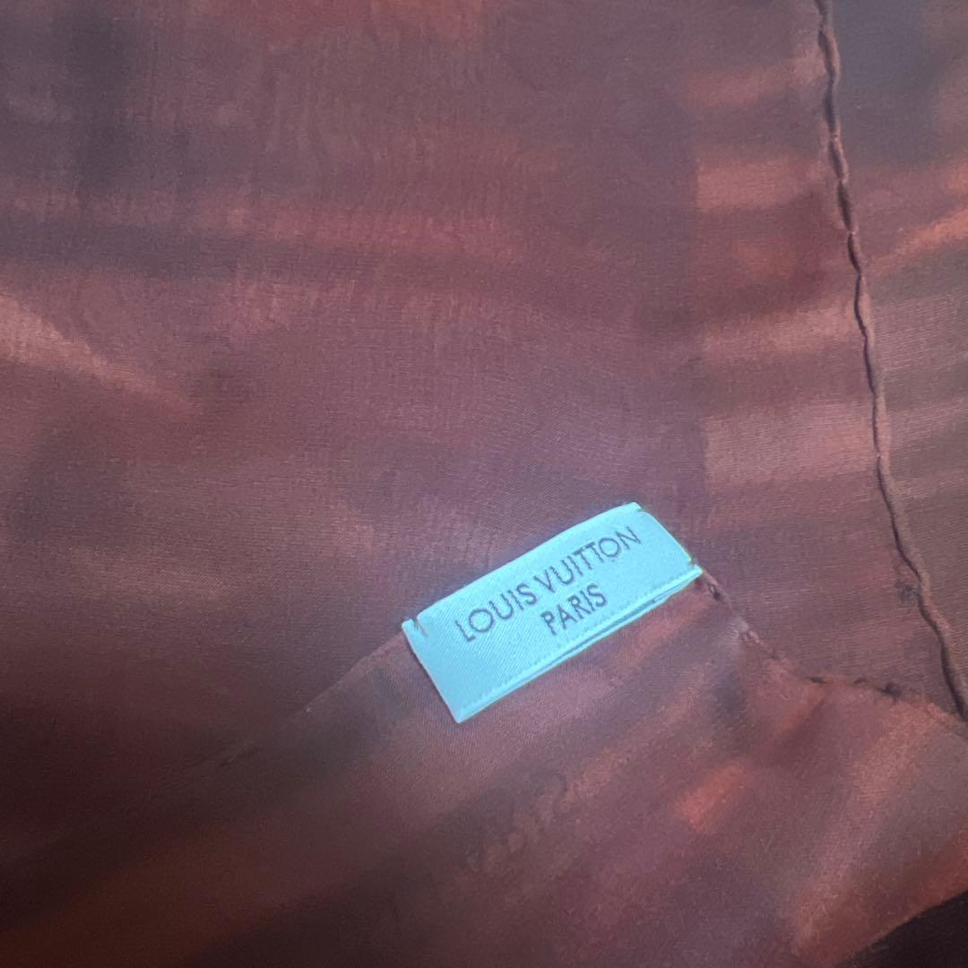 Louis Vuitton ルイヴィトン ストール スカーフ　シルク