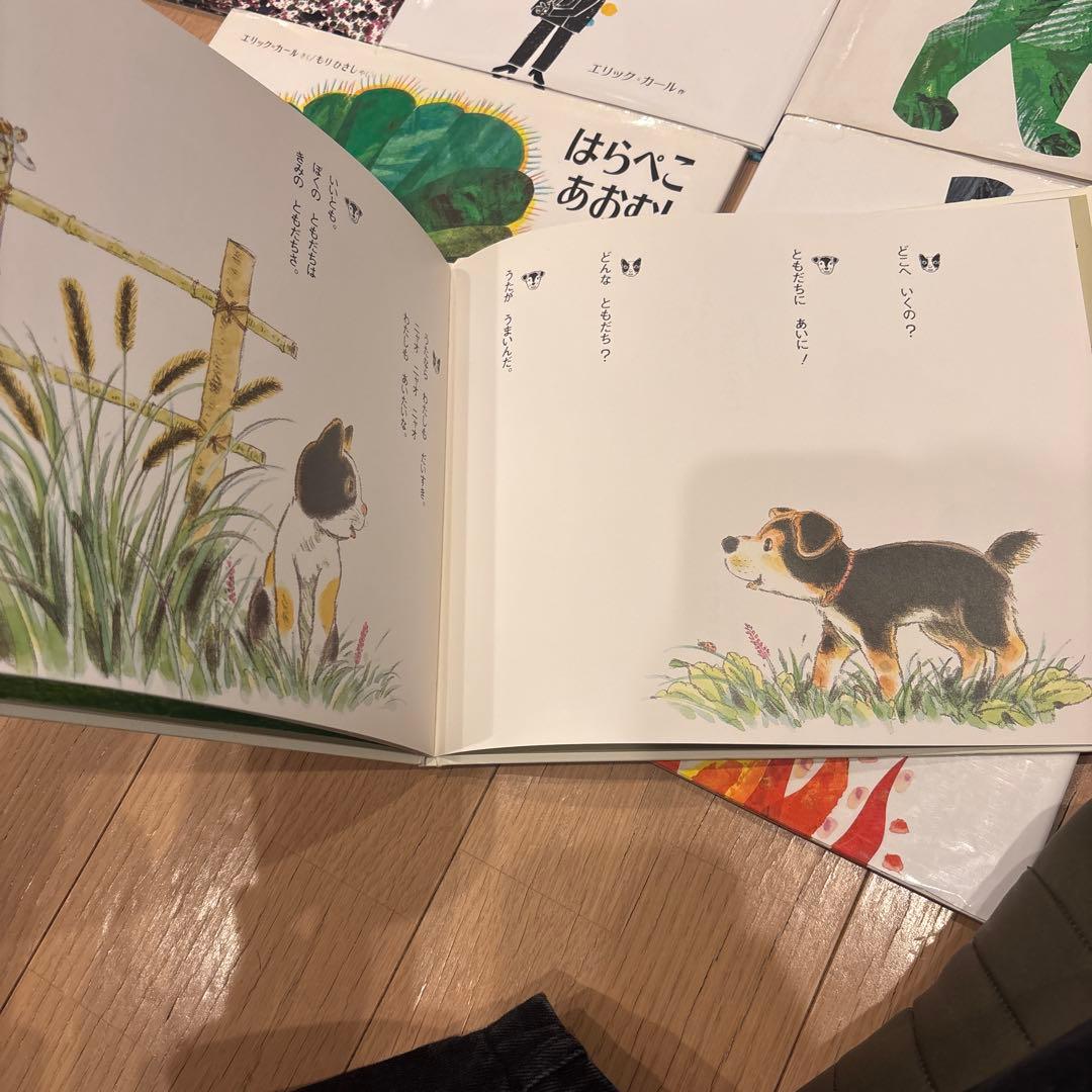 エリック•カールの絵本　全11冊セット　はらぺこあおむし　やどかりのおひっこし
