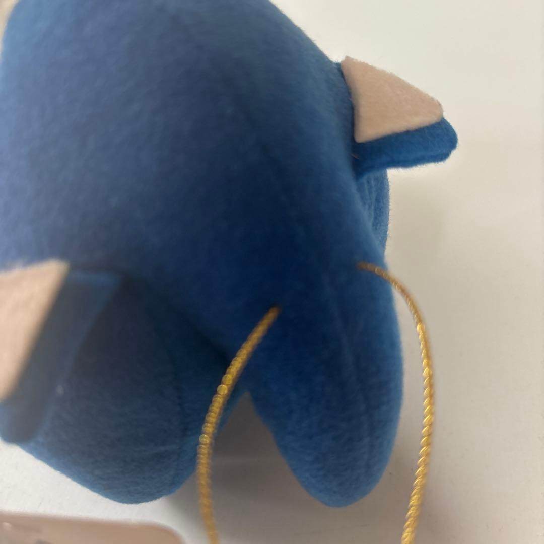 d*7様 当時物　タグ付き　ソニック　SEGA　ぬいぐるみ　プライズ品　おめかし