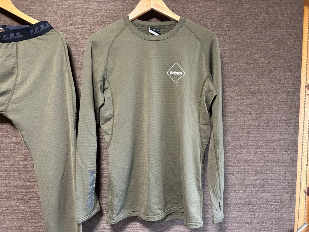 F.C.R.B POLARTEC BASE LAYER 上下セット XL