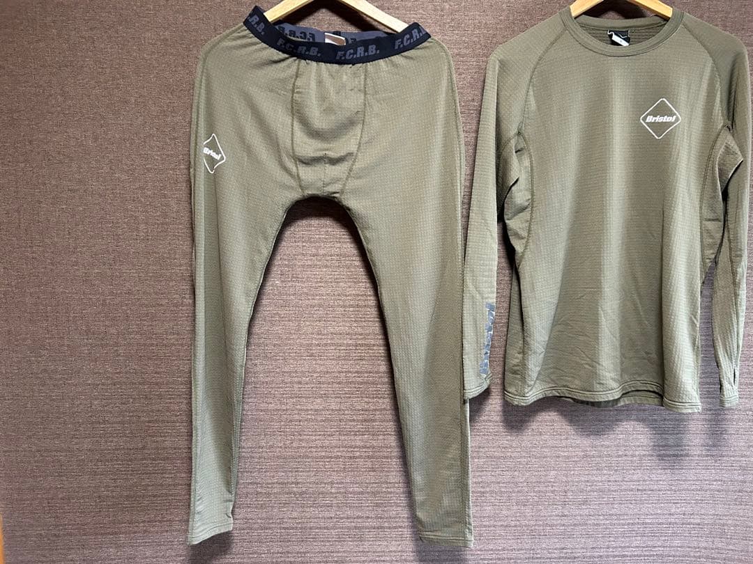 F.C.R.B POLARTEC BASE LAYER 上下セット XL