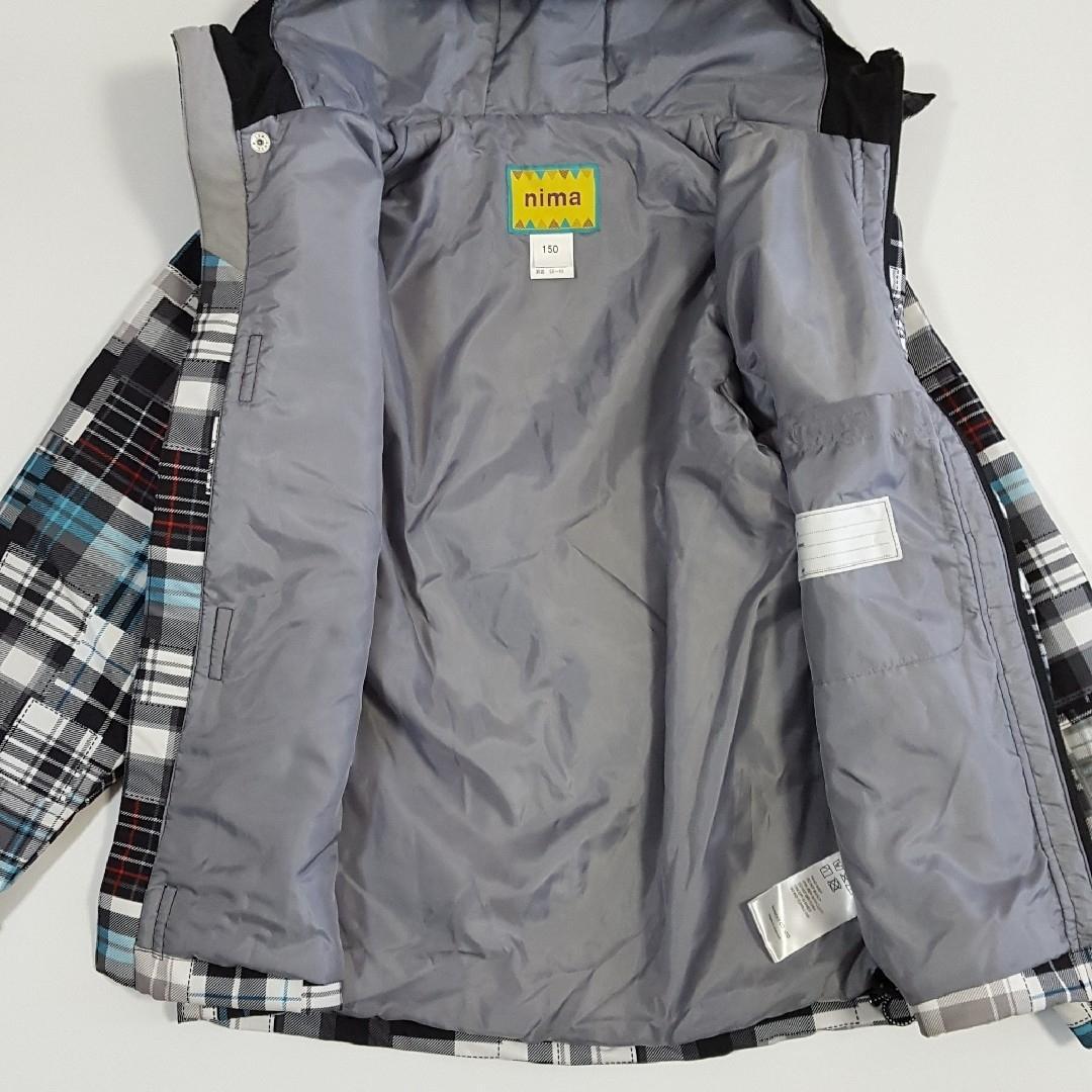 美品 nima ジュニア 150 スノーウェア 上下セット スキー スノボー