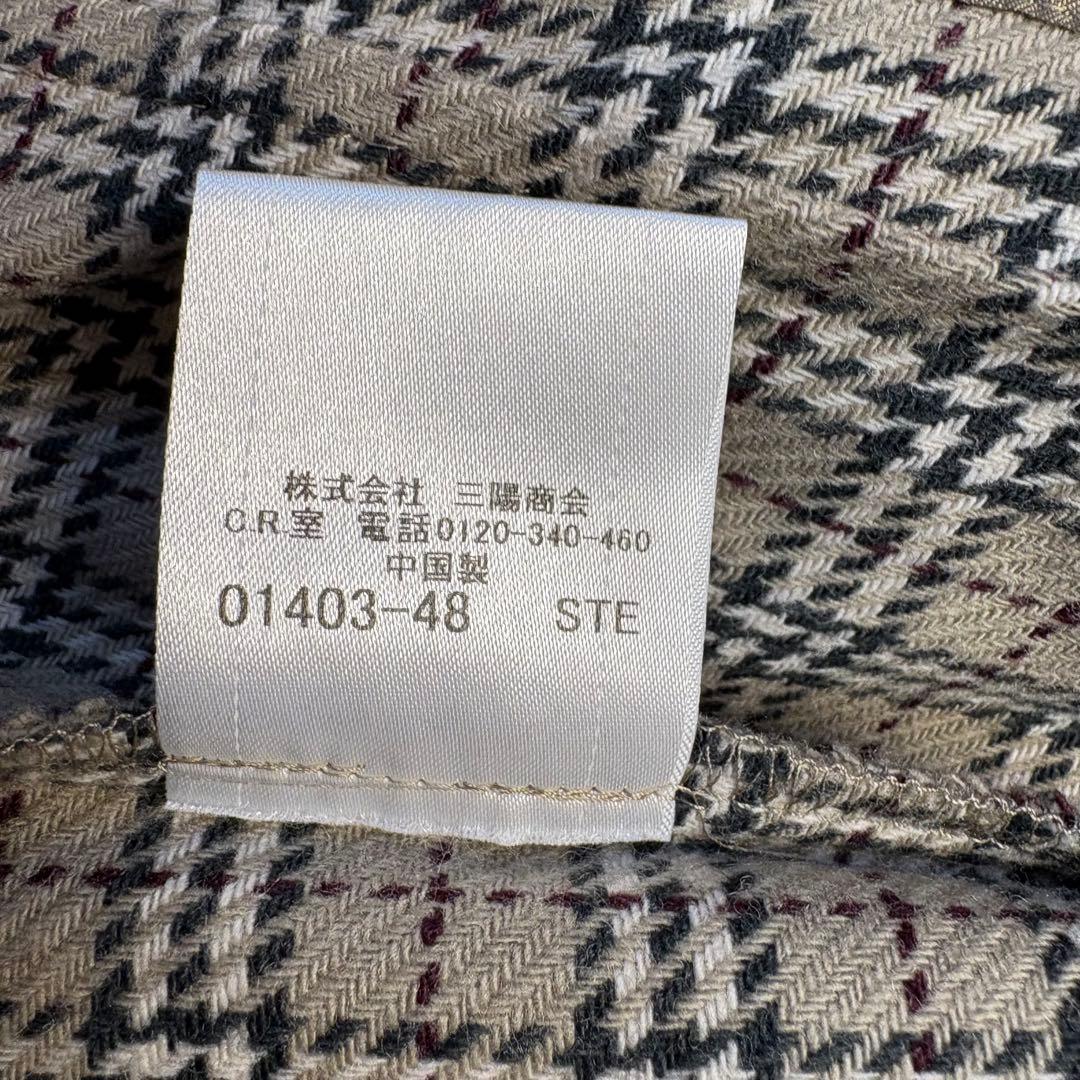 バーバリー♡トレンチコート　ベルト　ライナー　チェック　ハニーベージュ　S相当