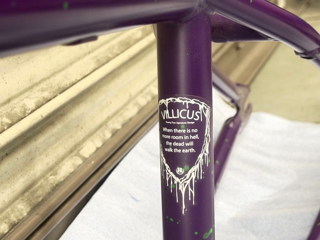 k*e様 SUBROSA VILLICUS BMXフレーム パープル