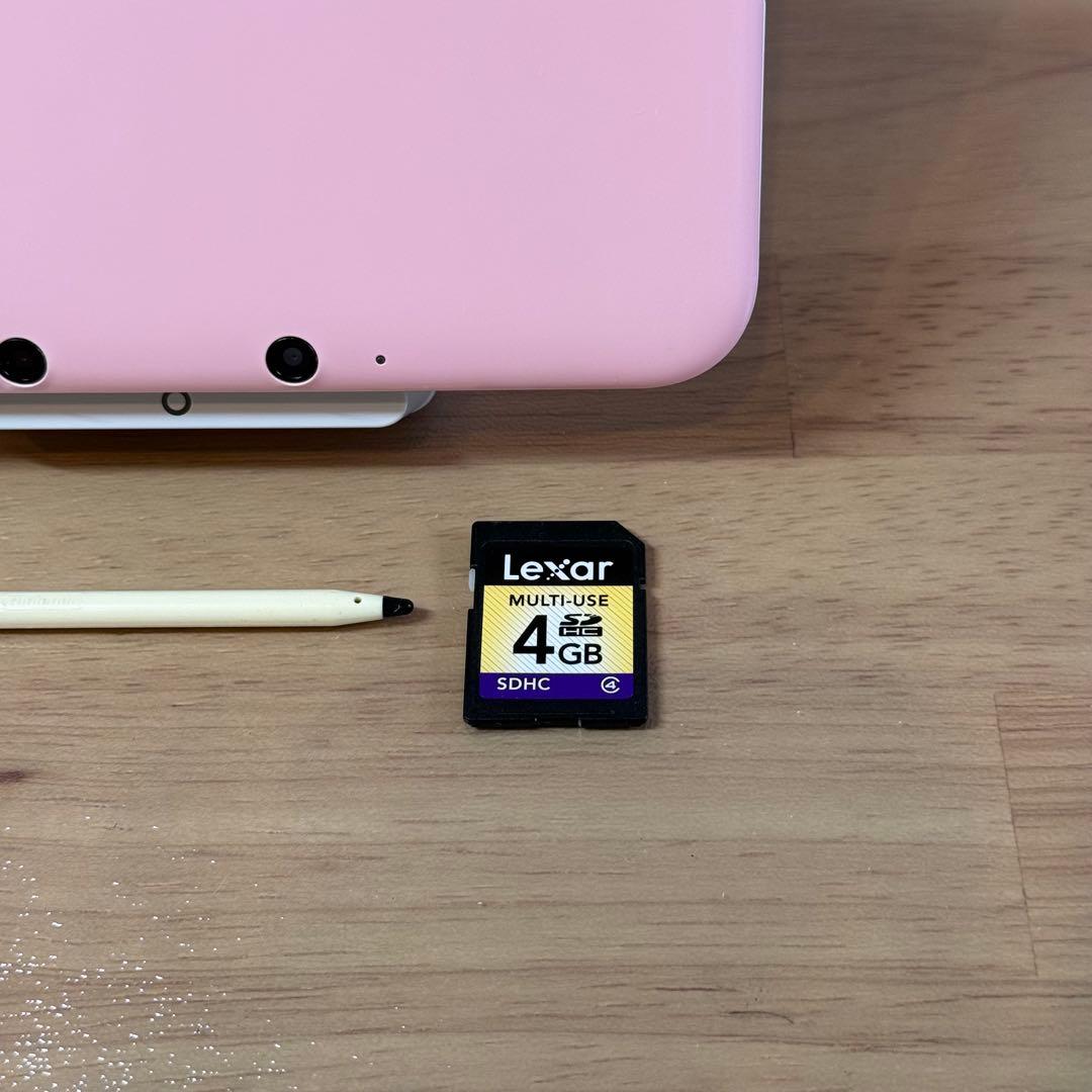 5-007 ニンテンドー3DS LL ピンク×ホワイト