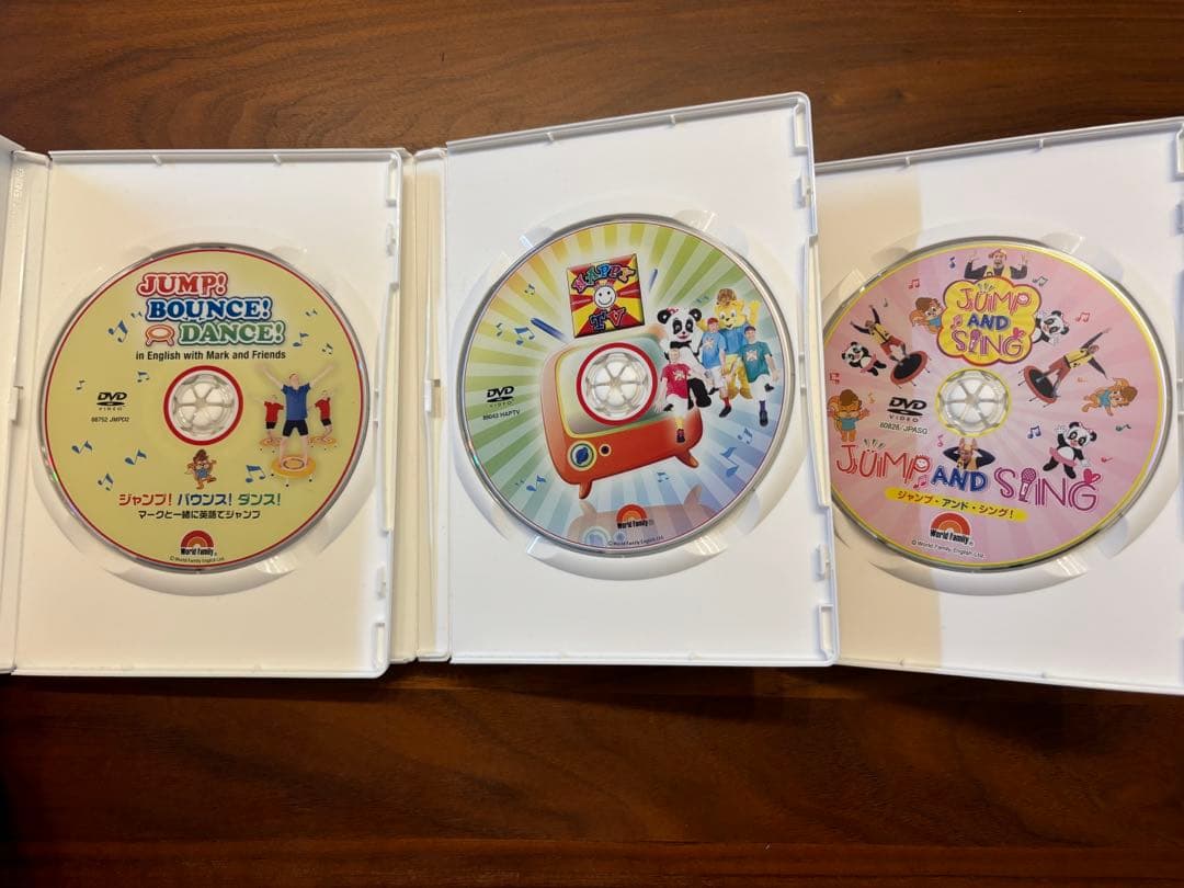 DWE トランポリン　DVD 3枚セット
