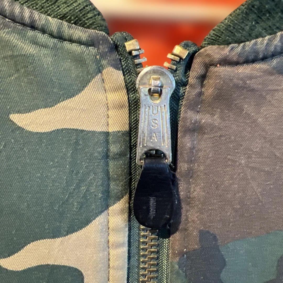 fostex garments MA-1 迷彩 camo XXL ラフシモンズ