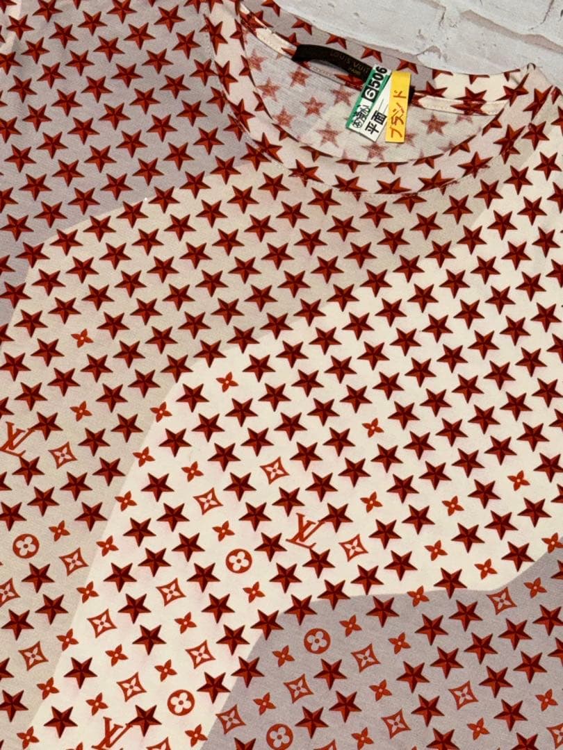 希少　レア品Louis Vuitton モノグラムスターTシャツ