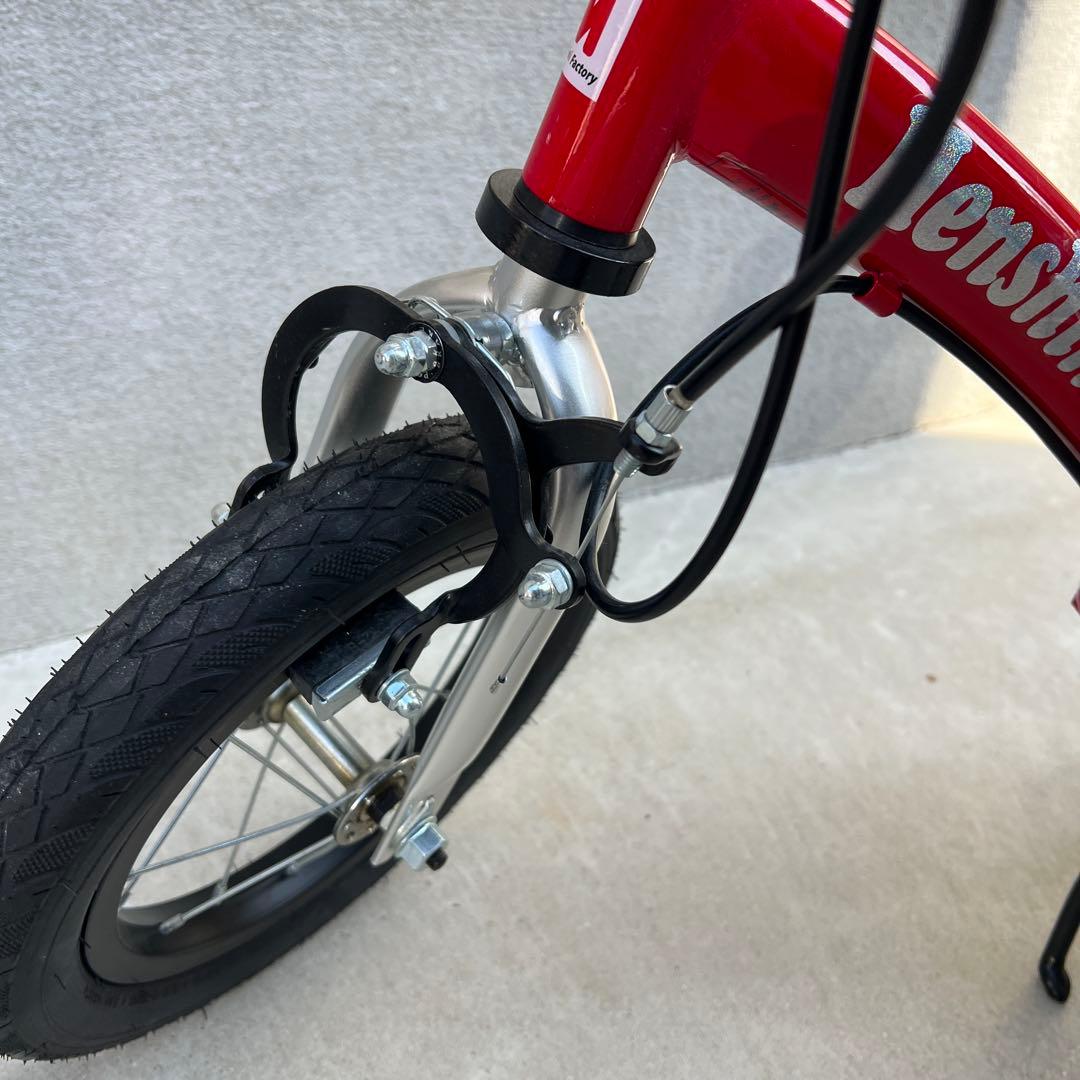 未使用近 Henshin Bike へんしんバイク12インチ レッド ストライダ